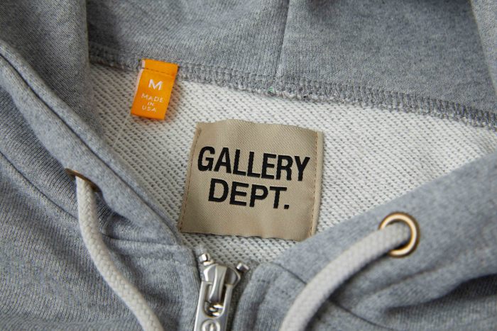GALLERY DEPT. BOXING MERCH ZIP HOODIE