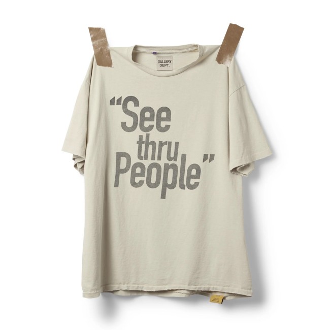 GALLERY DEPT See Thru People Tee