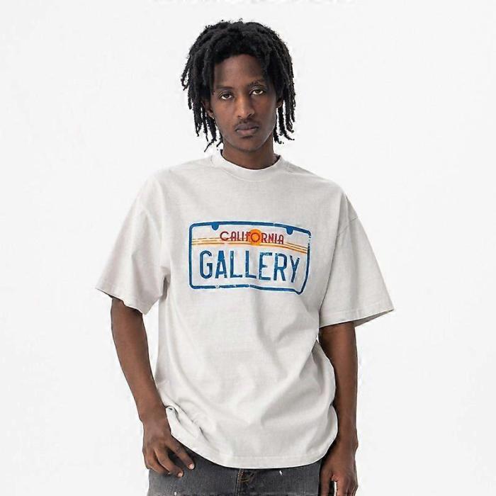Gallery Dept. Logo-Print Cotton-Jersey T-Shirt - White