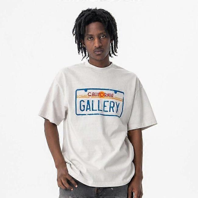 Gallery Dept. Logo-Print Cotton-Jersey T-Shirt - White