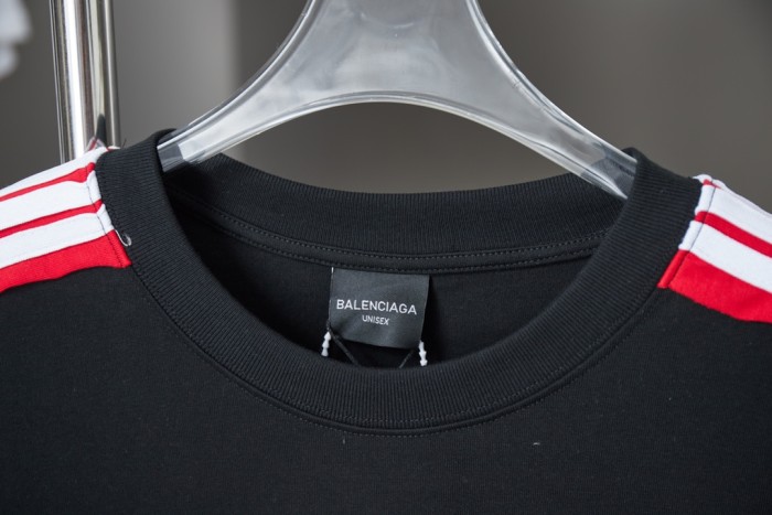Balenciaga Unity Sports Icon Oversized T-shirt in Faded Black/white