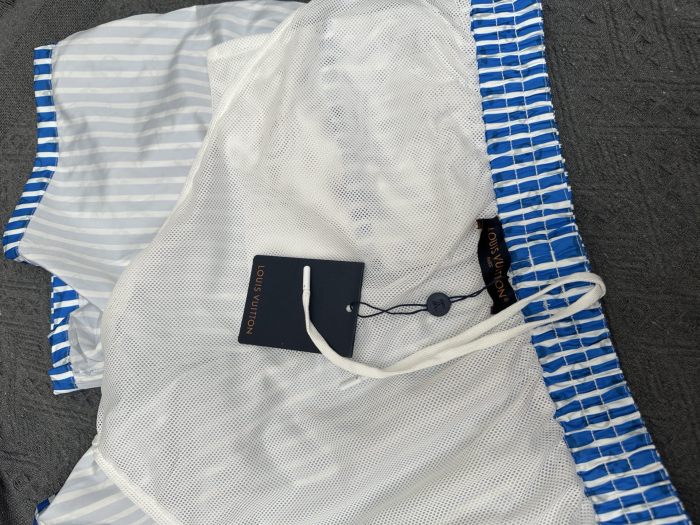 Louis Vuitton Monogram Striped Swim Shorts - Men