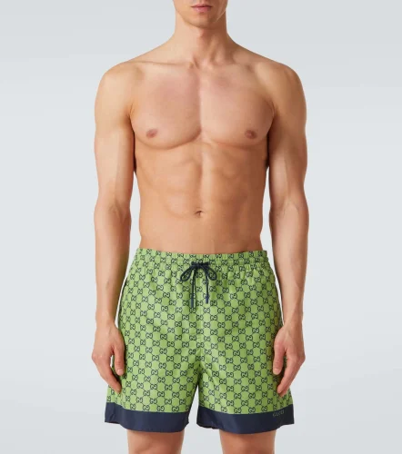 Gucci GG Supreme swim trunks