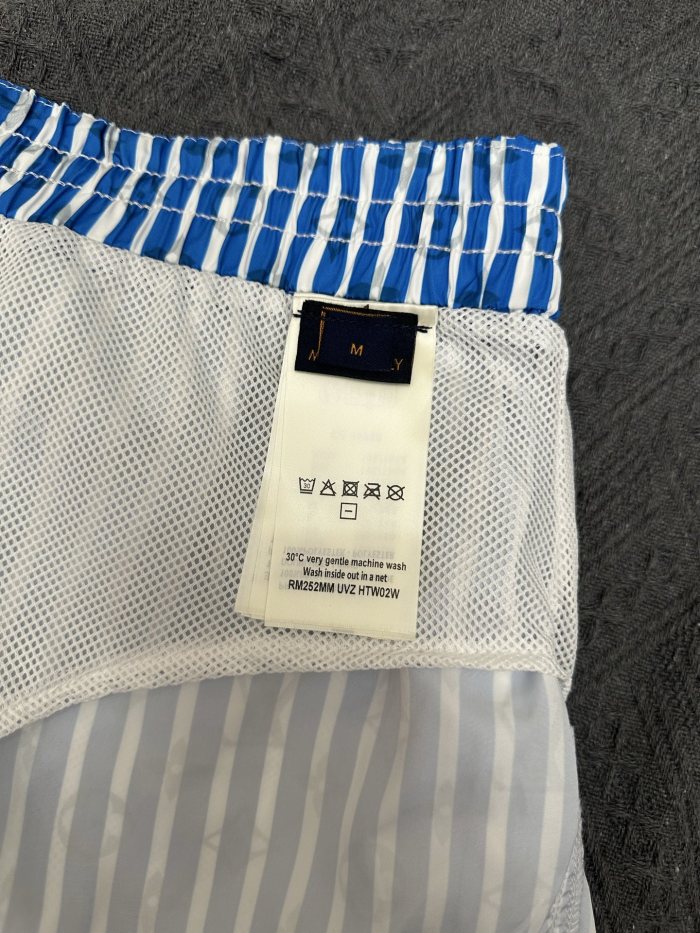 Louis Vuitton Monogram Striped Swim Shorts - Men