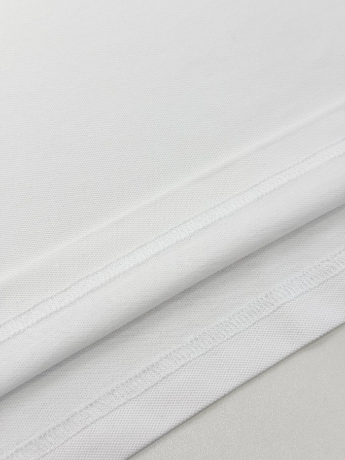 DIOR AND HYLTON NEL-polo Witte katoenpiqué