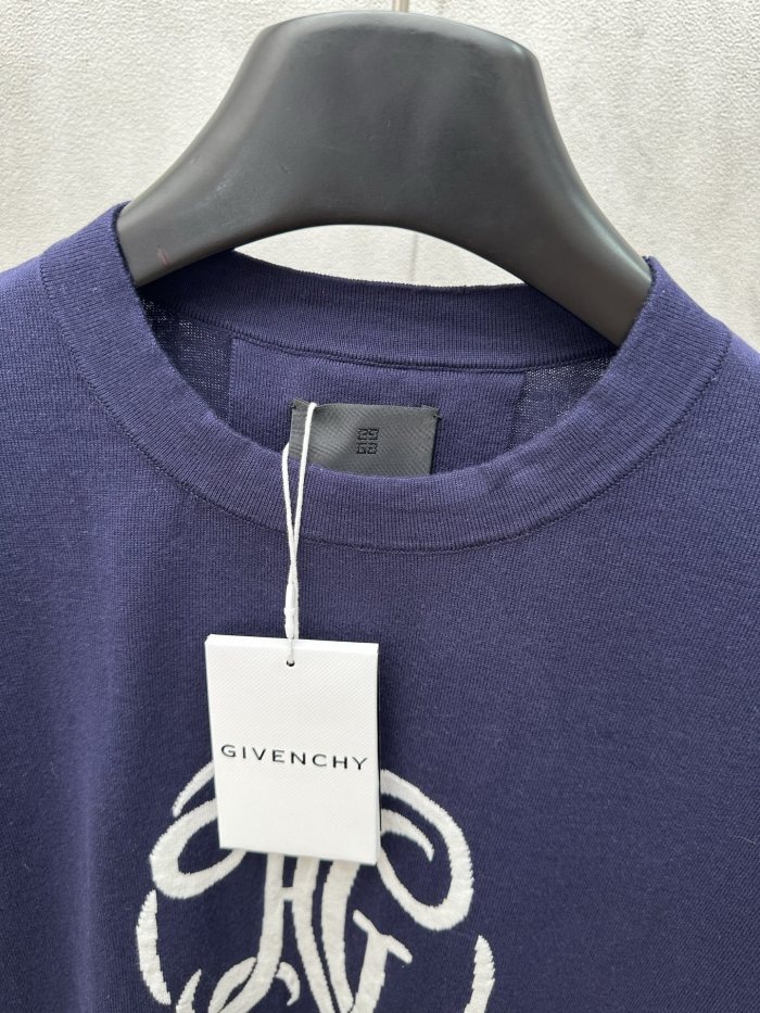 Givenchy logo-jacquard T-shirt
