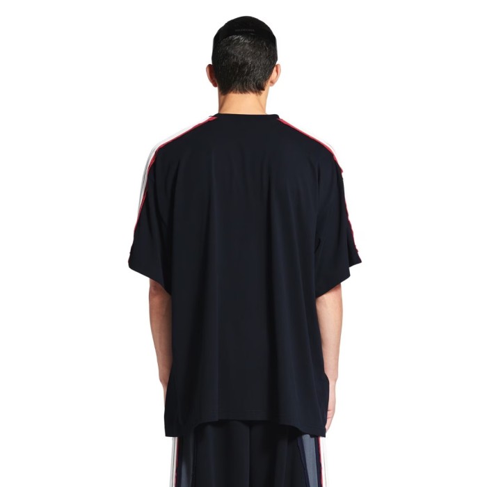 Balenciaga Unity Sports Icon Oversized T-shirt in Faded Black/white