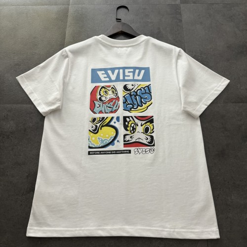 Evisu cotton t-shirt men's white