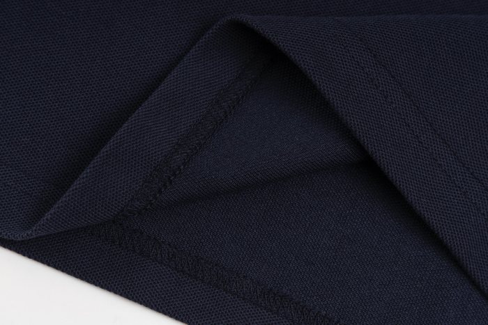 MiuMiu Short Sleeve Polo Top in Blue
