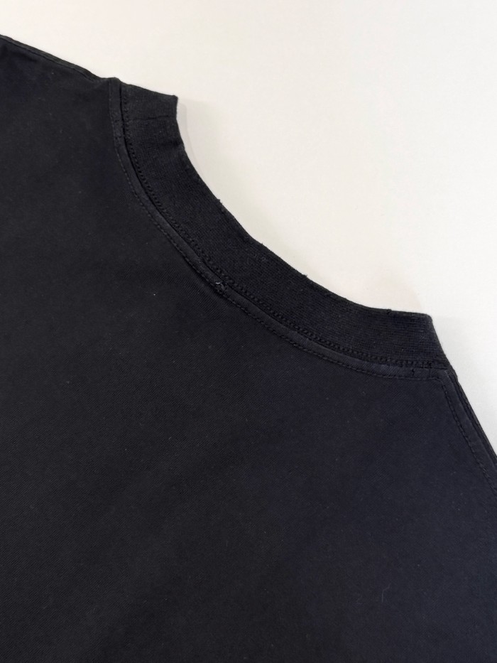 Balenciaga Diy Imprint T-shirt in Black Faded