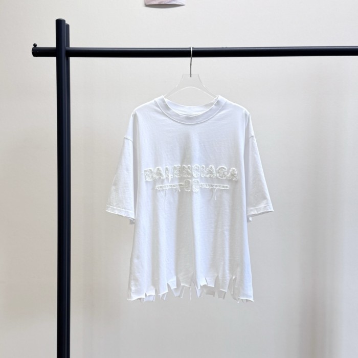 Balenciaga Diy Imprint T-shirt in Black Faded