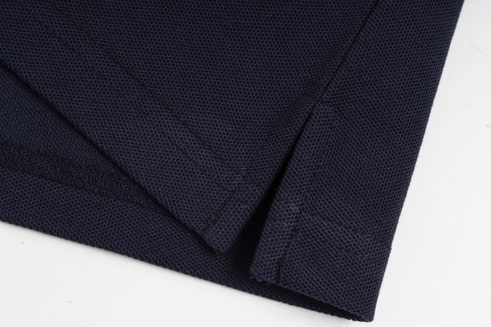 MiuMiu Short Sleeve Polo Top in Blue