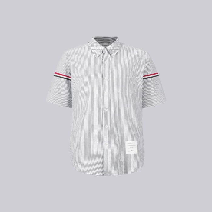 Thom Browne RWB Stripe Polo Shirt