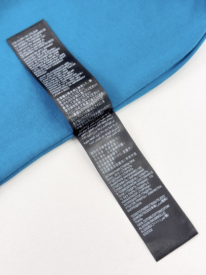 Balenciaga Men's Inside-out T-shirt Medium Fit in Black Faded
