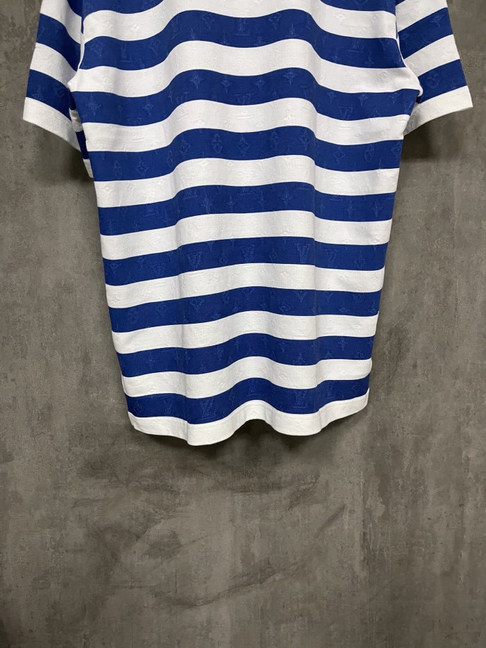 Louis Vuitton Monogram Striped Polo Shirt - Men