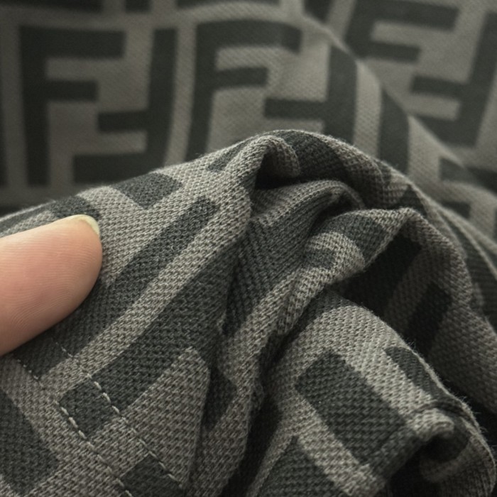 Fendi Polo shirt Cotton Black