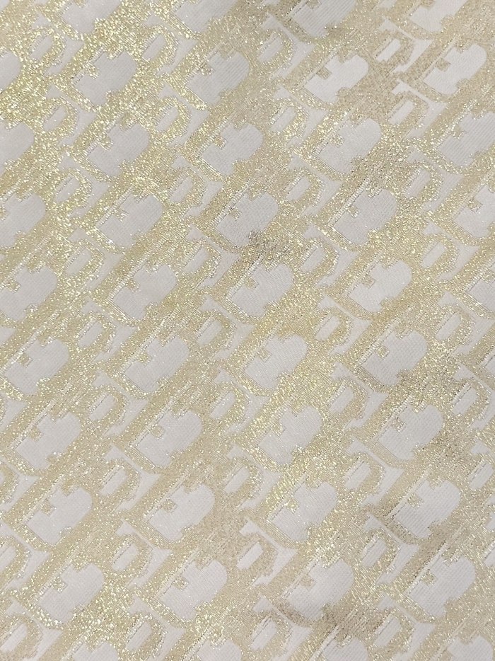 Dior Skort Beige Technical Jacquard Taffeta with Dior Oblique Motif