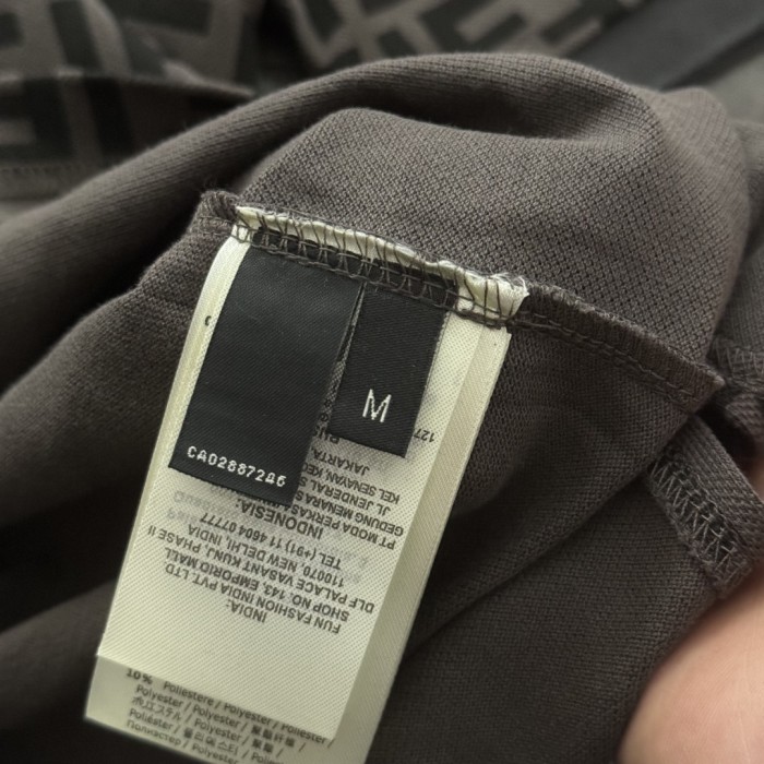 Fendi Polo shirt Cotton Black