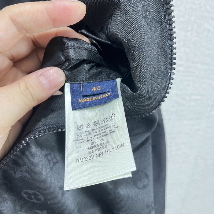 Louis Vuitton Monogram Jacquard Wool Jet Pocket Blouson - Men