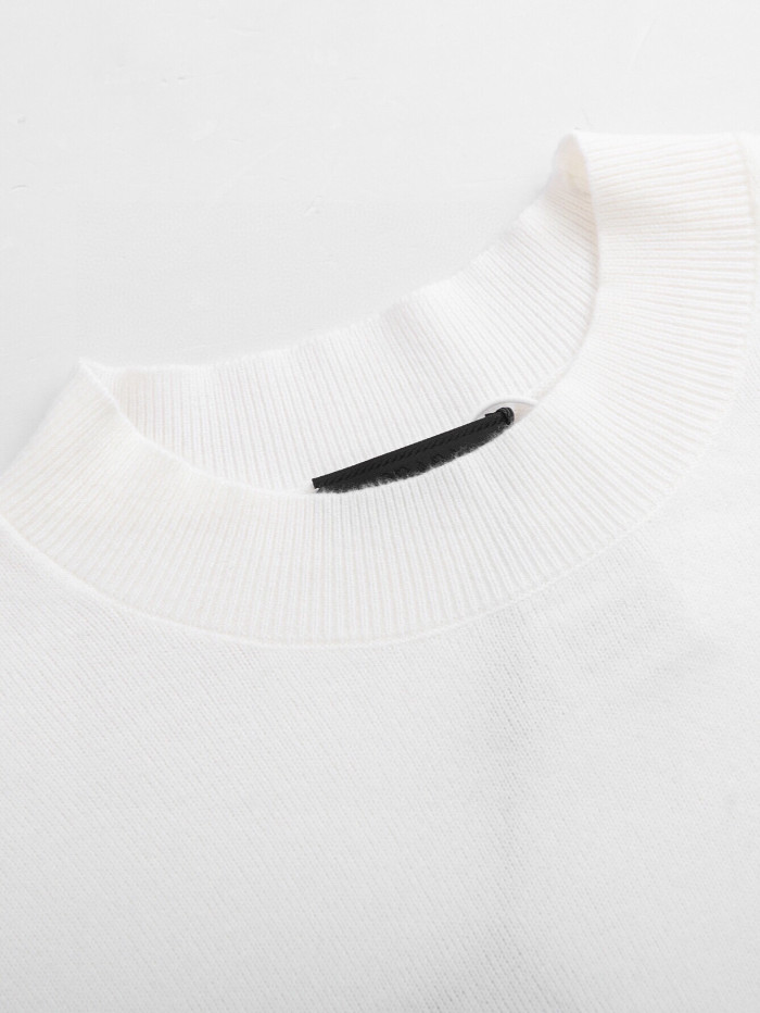 Prada logo-print Fleece Sweatshirt  White