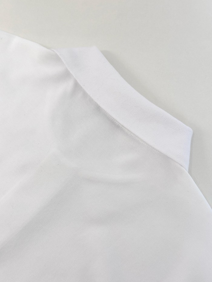 DIOR AND HYLTON NEL-polo Witte katoenpiqué