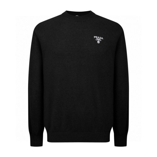 Prada logo-print Fleece Sweatshirt  White