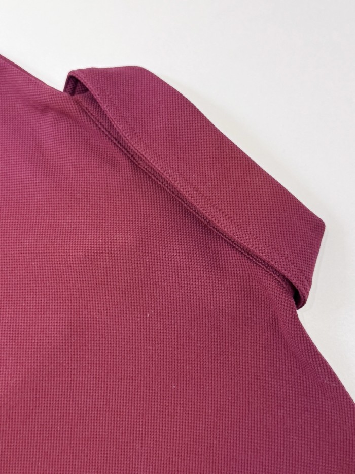 GUCCI Cotton polo shirt in Gucci Rosso Ancora red