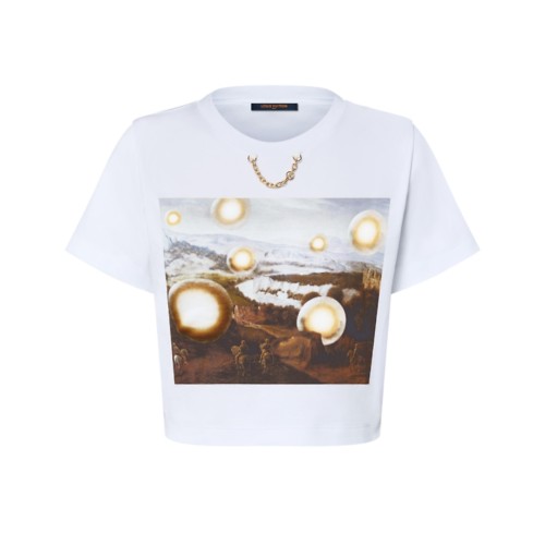 Louis Vuitton x Laurent Grasso Print T-Shirt - Luxury Brown