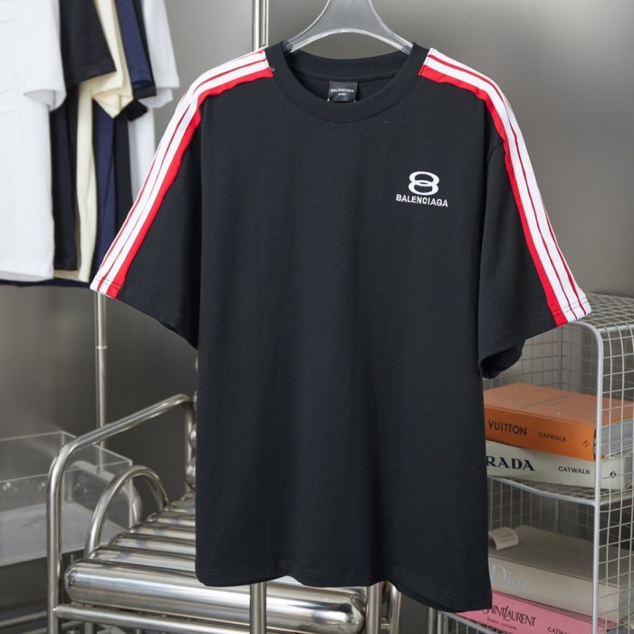Balenciaga Unity Sports Icon Oversized T-shirt in Faded Black/white