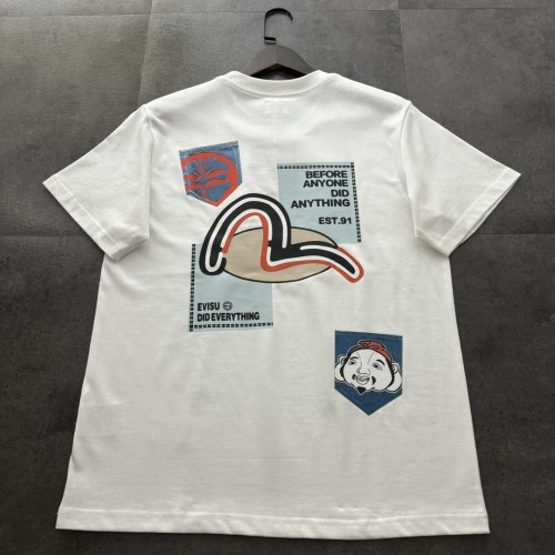 Evisu Graffiti Print T-Shirt