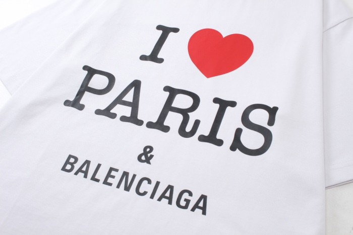 Balenciaga I Love Paris & Balenciaga T-shirt