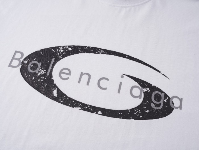 Balenciaga Crinkled Effect T-Shirt