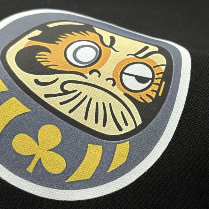 Evisu Dharma Maneki Neko printed T-shirt