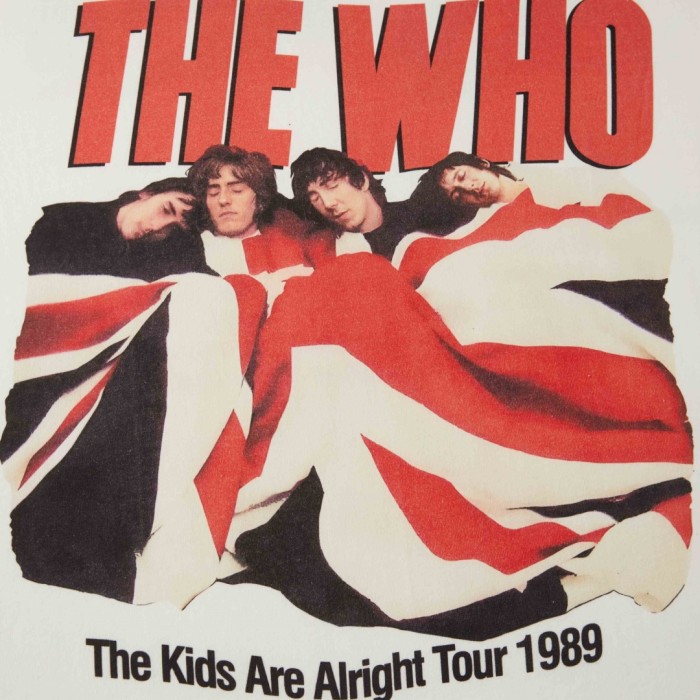 The Who The Kids Are Alright Tour 1989 new Vintage Tee