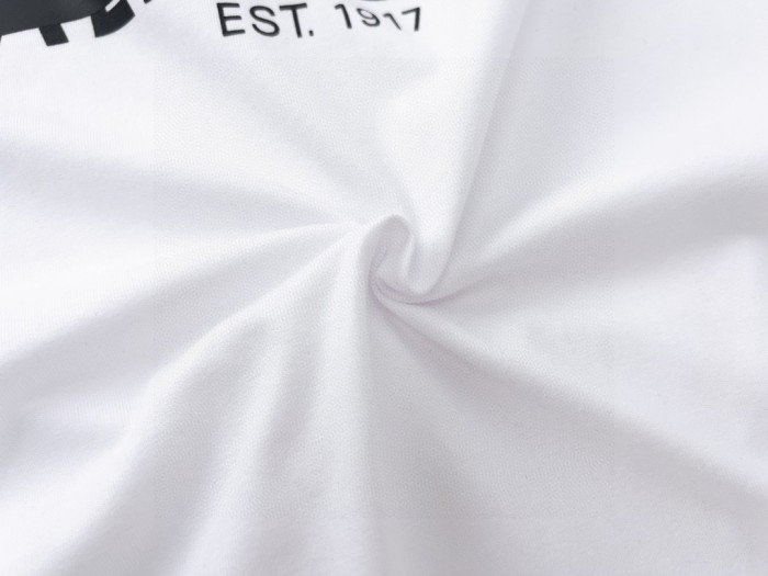 Men's Balenciaga SS21 Solid Color Logo Printing T-shirt