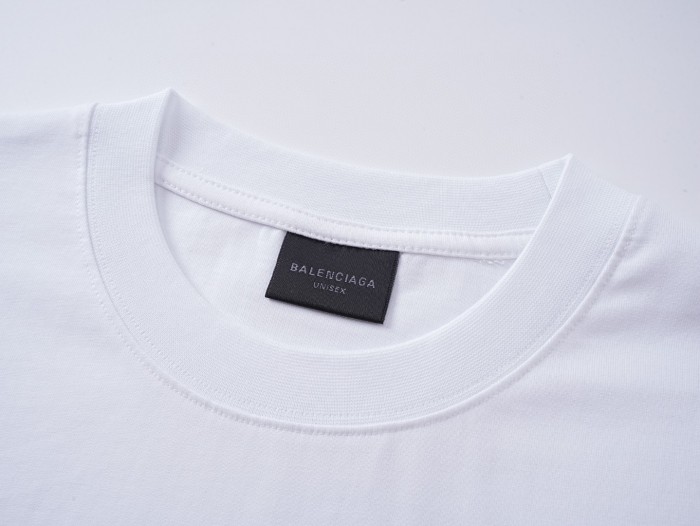 Balenciaga Airport Tag T-Shirt Medium Fit for Men
