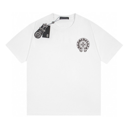 Chrome Hearts Horse Shoe T-shirt Cotton White