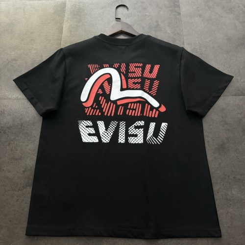 Evisu Seagull Graffiti Print T-Shirt