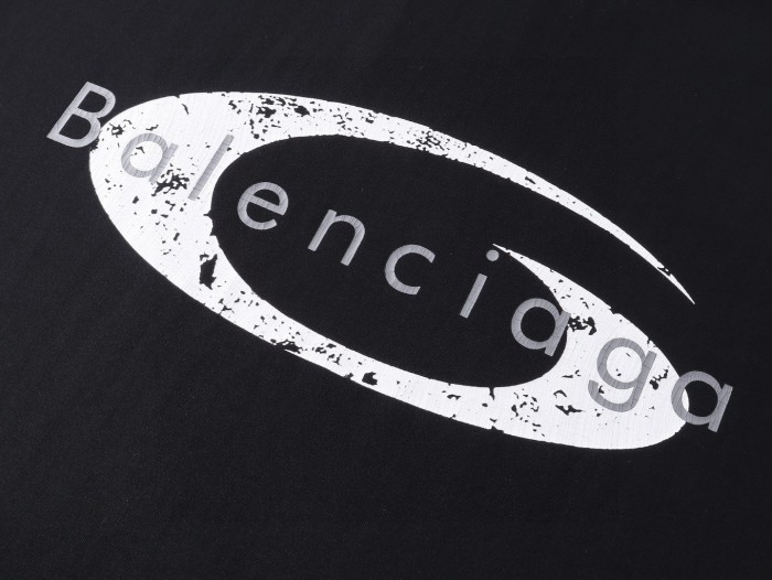 Balenciaga Crinkled Effect T-Shirt