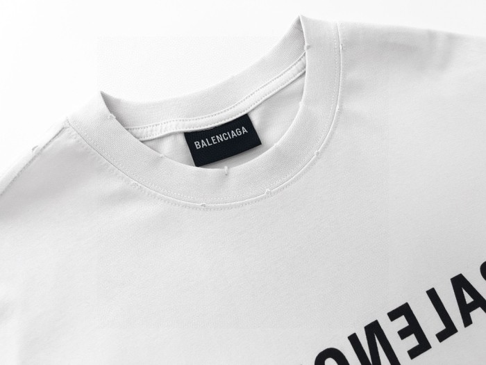 Balenciaga White Basketball Series Oversized T-shirt