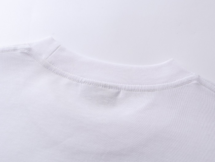 Balenciaga Men's Uniform Merch Oversized T-shirt in Black Faded