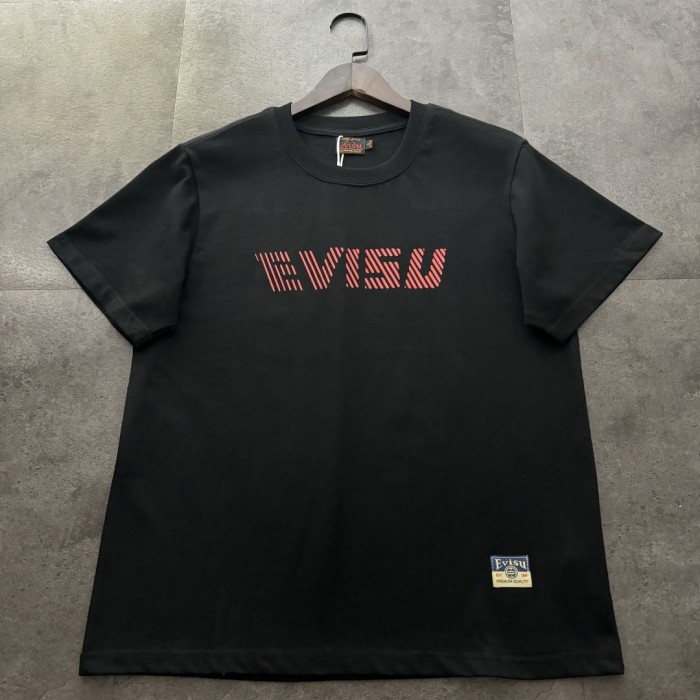 Evisu Seagull Graffiti Print T-Shirt