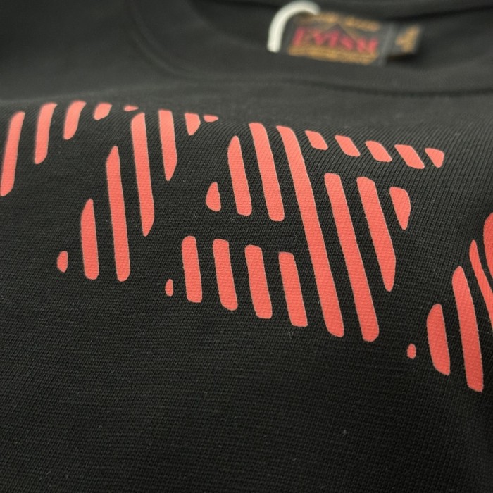 Evisu Seagull Graffiti Print T-Shirt