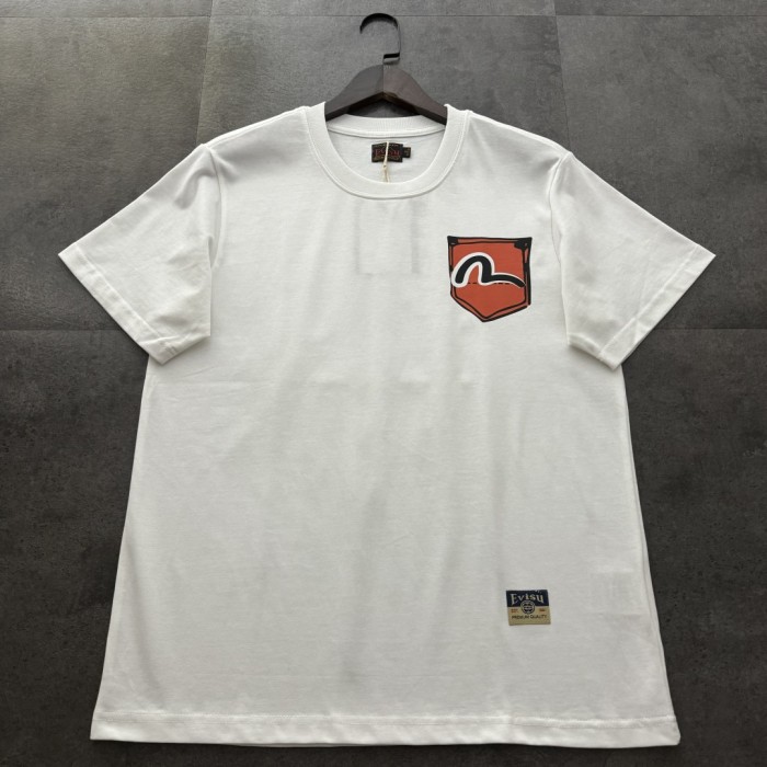 Evisu Graffiti Print T-Shirt