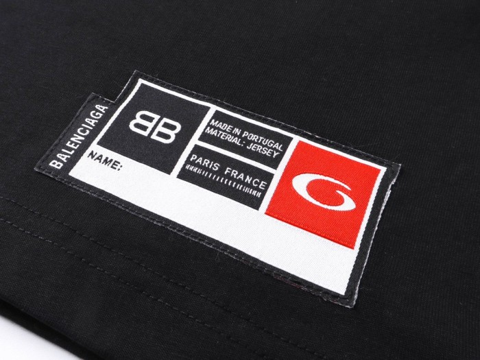 Balenciaga White Basketball Series Oversized T-shirt