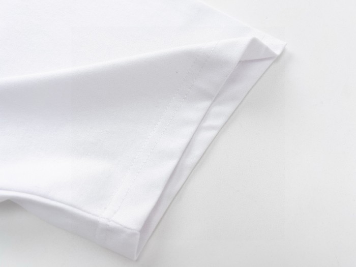 Men's Balenciaga SS21 Solid Color Logo Printing T-shirt
