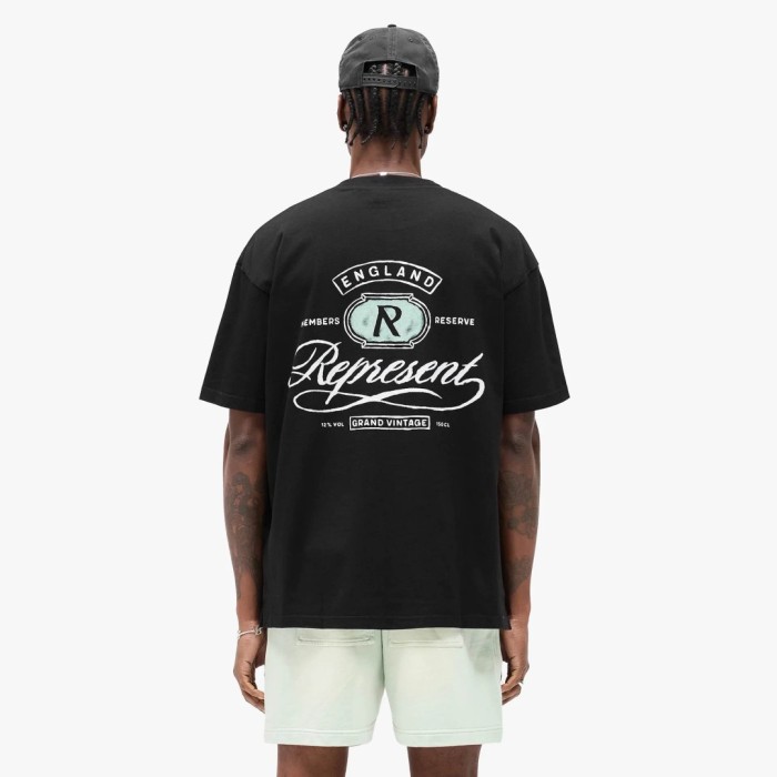 Represent Grand Vintage Hand Drawn T-Shirt
