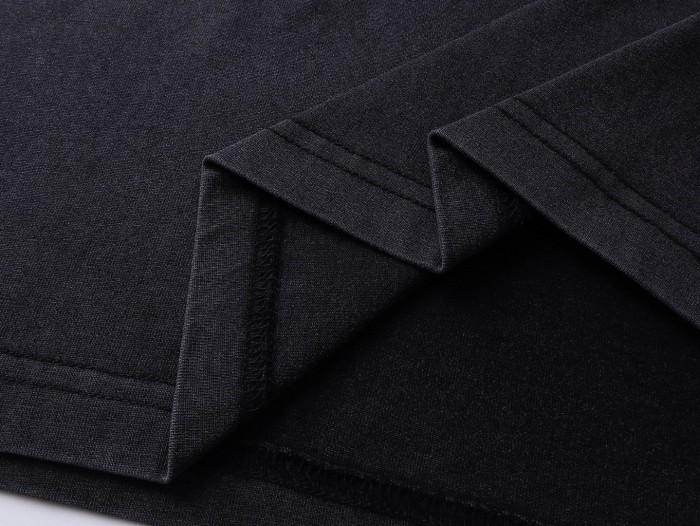 Balenciaga Men's Uniform Merch Oversized T-shirt in Black Faded