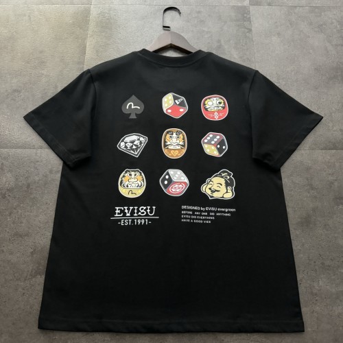 Evisu Dharma Maneki Neko printed T-shirt