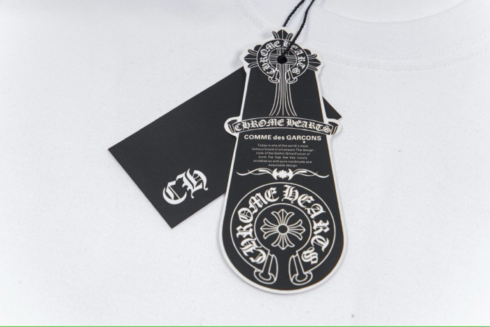 Chrome Hearts Horse Shoe T-shirt Cotton White
